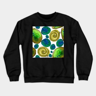 Copy of something green. With a spiral. Possibly with a deeper meaning...2 Crewneck Sweatshirt